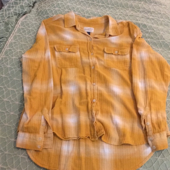 Yellow flannel - Picture 1 of 3